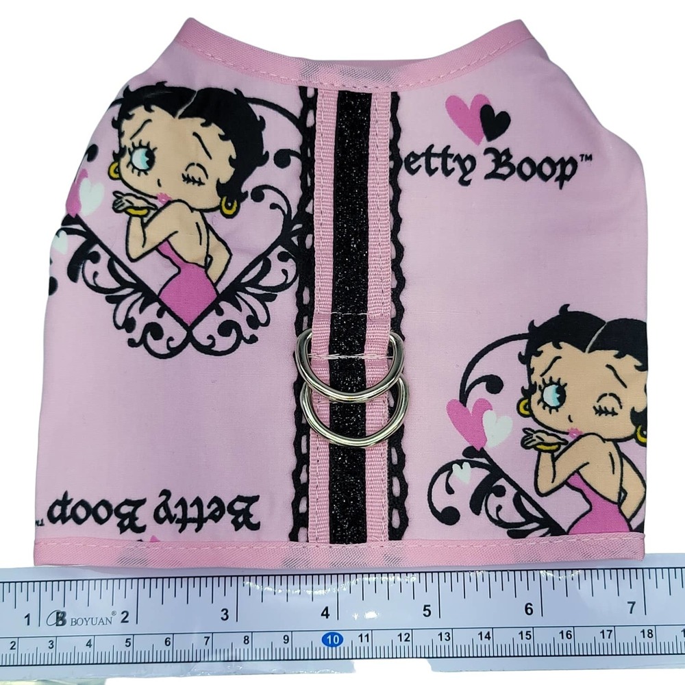 Betty Boop Dog Harness XS Shirt Never Used